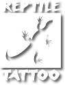 Reptile tattoo logo